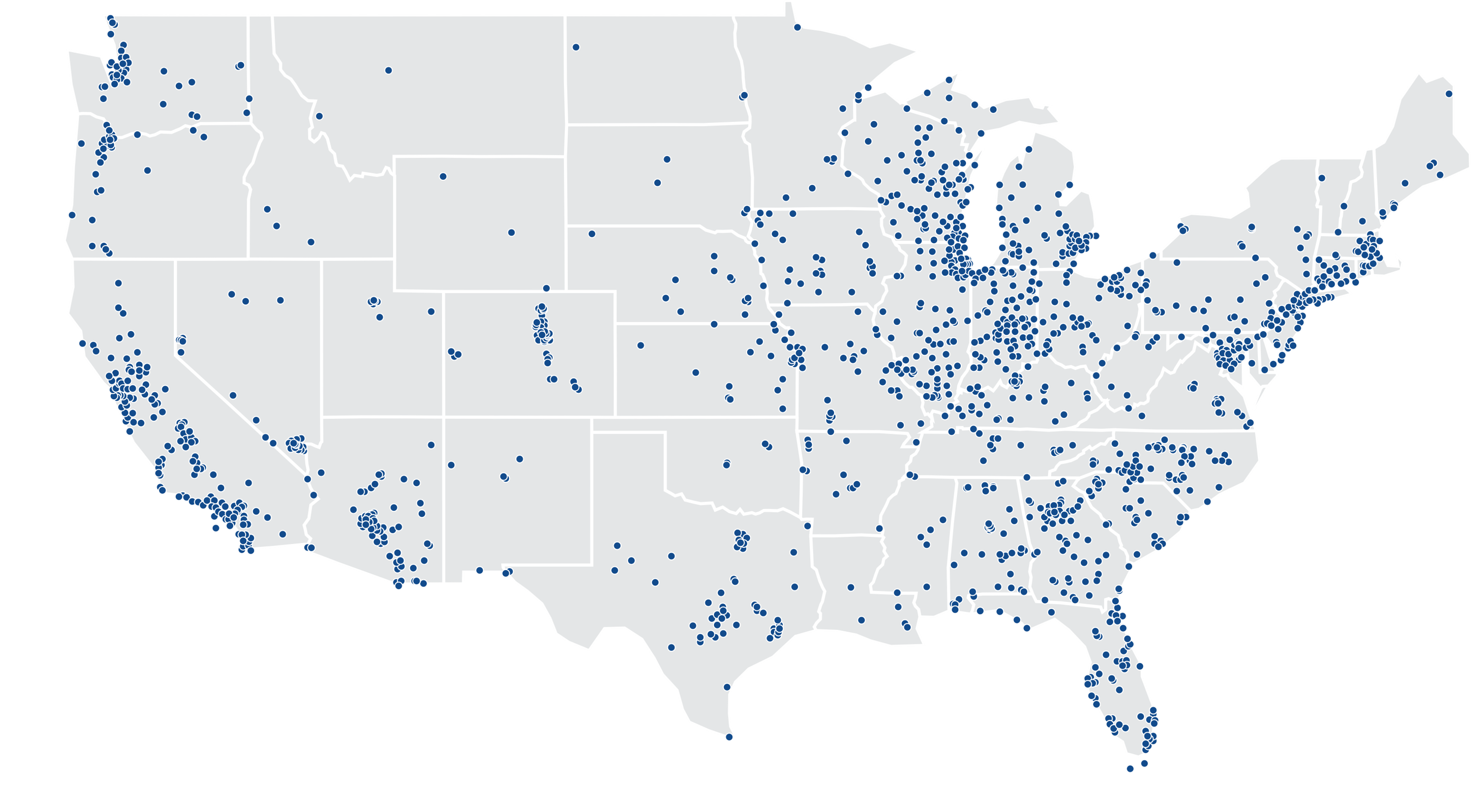 TSS Customer Map